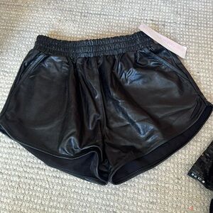 Girls BRAND NEW Faux Leather Shorts